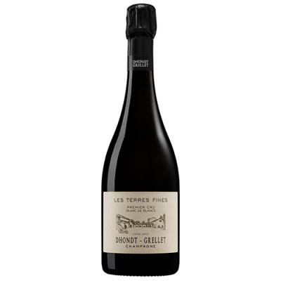 Bottiglia di Dhondt Grellet - 'Les Terres Fines' Blanc de Blancs Premier Cru Extra Brut - N.V.